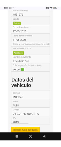 Audi Q3 2.0 T Quattro 211hp S-Tronic 2013