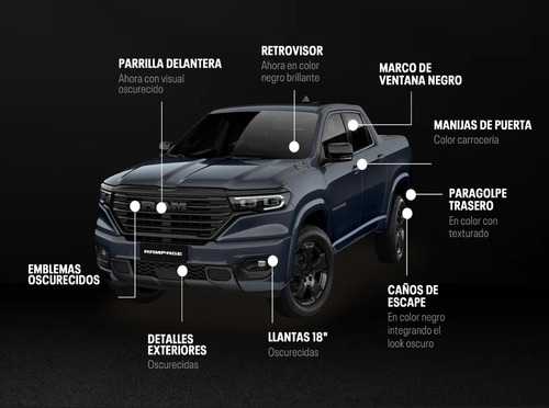 RAM Rampage 2.0 Laramie Night Edition Gme At9 4X4 2025