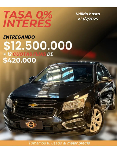 Chevrolet Cruze 2.0 Vcdi Sedan Lt At 163cv 2015